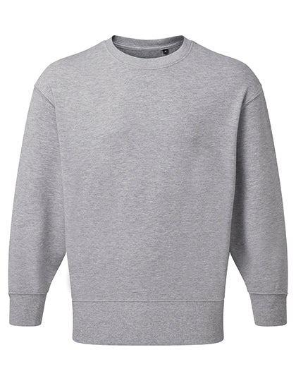 Unisex Recycled Sweatshirt in Heather Grey, Größe XXL