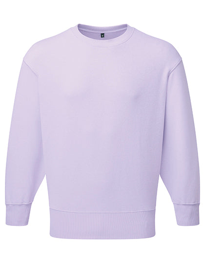 Unisex Recycled Sweatshirt in Lilac, Größe XXL