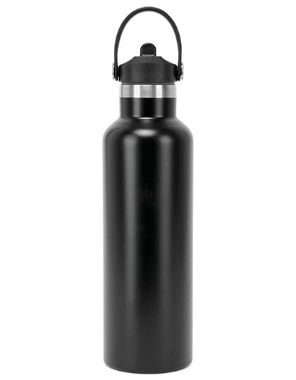 TriDri® Vacuum Sports Water Bottle With Flip Up Straw