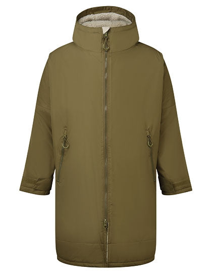 TriDri® All Seasons Waterproof Changing Robe in Olive, Größe L/XL