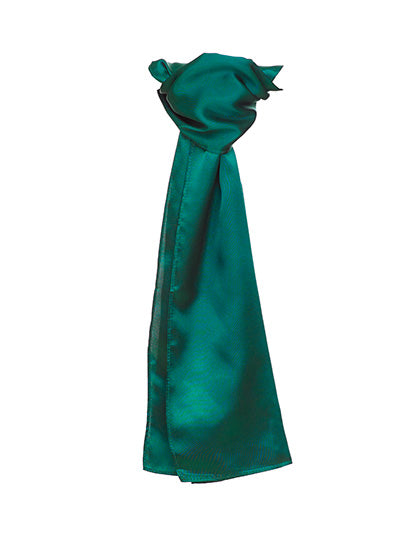 Satin Scarf in Bottle Green, Größe 120 x 25cm