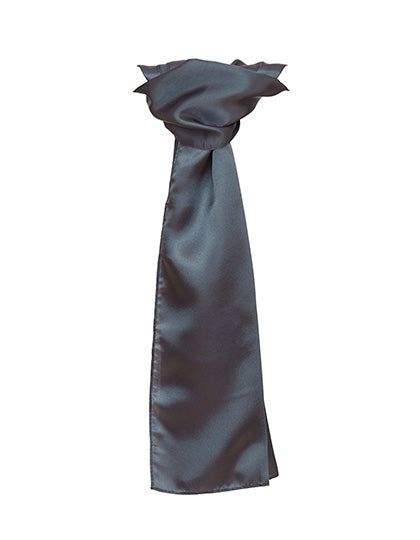 Satin Scarf in Grey, Größe 120 x 25cm