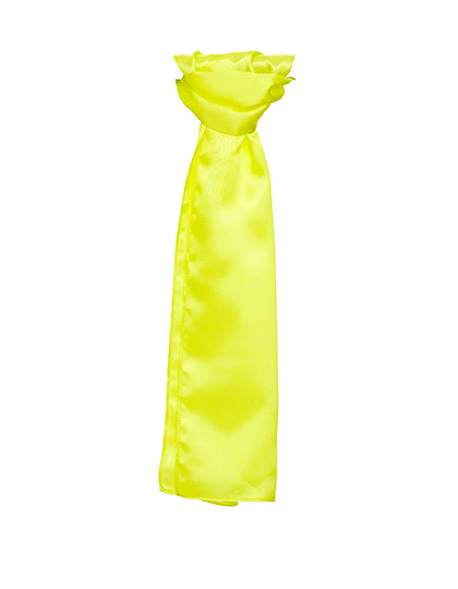 Satin Scarf in Lemon, Größe 120 x 25cm