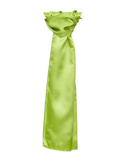 Satin Scarf in Lime, Größe 120 x 25cm