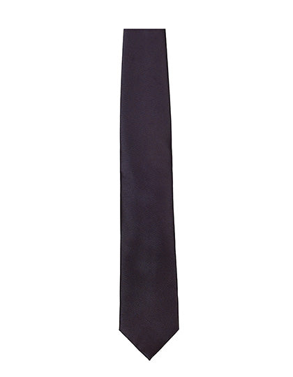 Satin Tie in Black, Größe 144 x 8,5cm