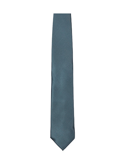 Satin Tie in Grey, Größe 144 x 8,5cm