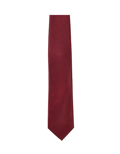 Twill Tie in Burgundy, Größe 144 x 8,5cm