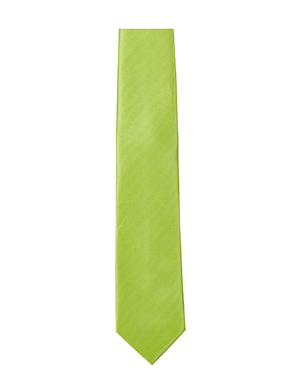 Twill Tie in Lime, Größe 144 x 8,5cm