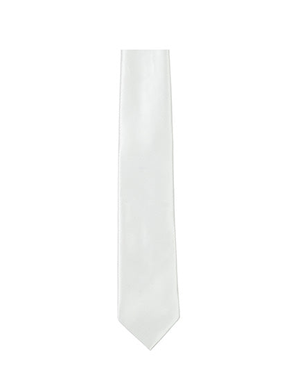 Twill Tie in White, Größe 144 x 8,5cm