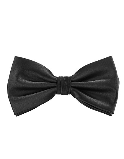 Satin Bow Tie in Black, Größe One Size