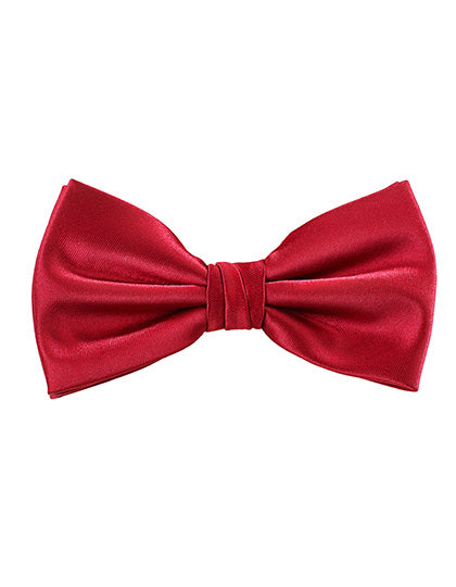 Satin Bow Tie in Burgundy, Größe One Size