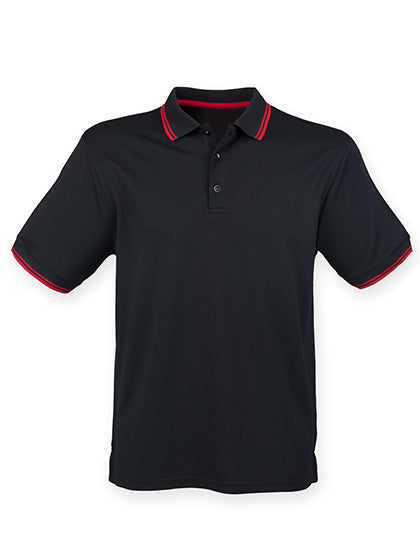 Men´s Coolplus® Short Sleeved Tipped Polo Shirt