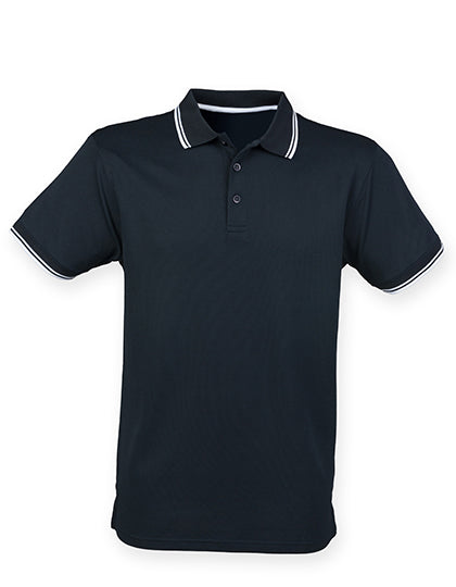 Men´s Coolplus® Short Sleeved Tipped Polo Shirt