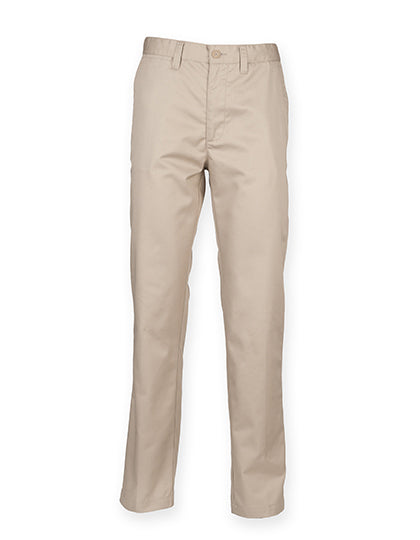 Men´s 65/35 Poly/Cotton Chino in Stone, Größe 44/36
