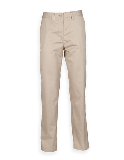Ladies´ 65/35 Poly/Cotton Chino in Stone, Größe 22/4XL(50)/33