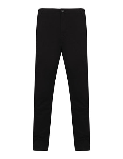 Men´s Stretch Chino with Flex Waistband in Black, Größe 44/36