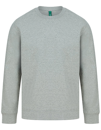 Unisex Sustainable Sweatshirt in Heather Grey, Größe 4XL