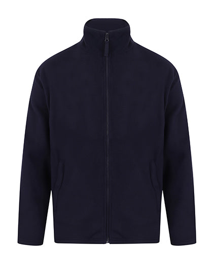 Men´s Microfleece Jacket in Oxford Navy, Größe 3XL