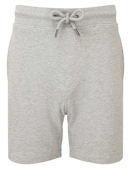 Men´s Recycled Jersey Shorts in Heather Grey, Größe XXL