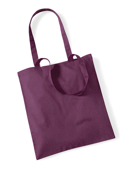 Bag For Life - Long Handles in Plum, Größe 38 x 42 cm