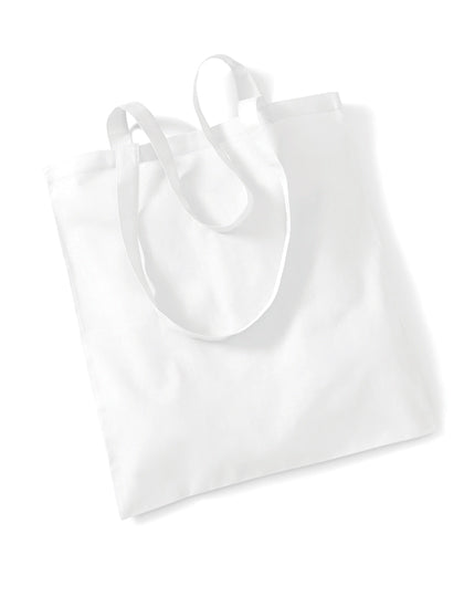 Bag For Life - Long Handles in White, Größe 38 x 42 cm