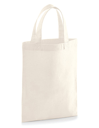 Cotton Party Bag For Life in Natural, Größe 19 x 25 cm