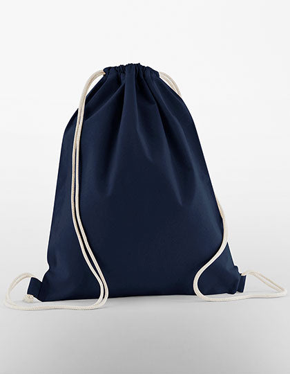 Organic Cotton InCo. Gymsac in French Navy, Größe 37 x 46 cm