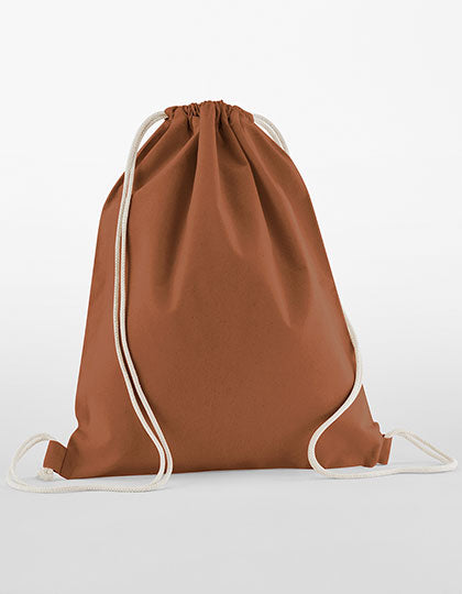 Organic Cotton InCo. Gymsac in Terracotta, Größe 37 x 46 cm