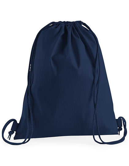 Premium Cotton Gymsac in French Navy, Größe 37 x 46 cm