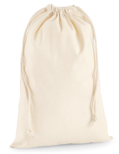 Premium Cotton Stuff Bag in Natural, Größe XL (49,5 x 75 cm)