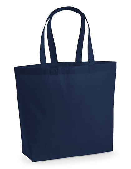 Premium Cotton Maxi Bag in French Navy, Größe 35 x 39 x 13,5 cm