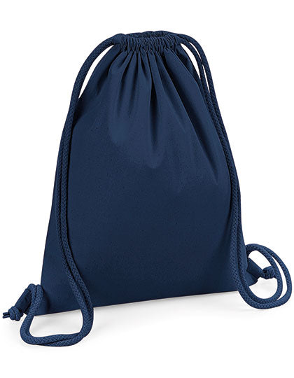 Organic Premium Cotton Gymsac in French Navy, Größe 37 x 46 cm