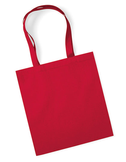 Organic Premium Cotton Bag in Classic Red, Größe 38 x 42 cm