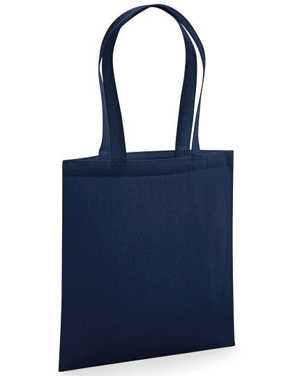 Organic Premium Cotton Bag in French Navy, Größe 38 x 42 cm