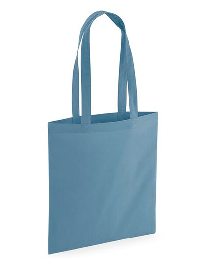 Organic Natural Dyed Bag for Life in Indigo Blue, Größe 38 x 42 cm