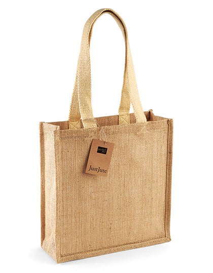 Jute Compact Shopper in Natural, Größe 30 x 30 x 12 cm