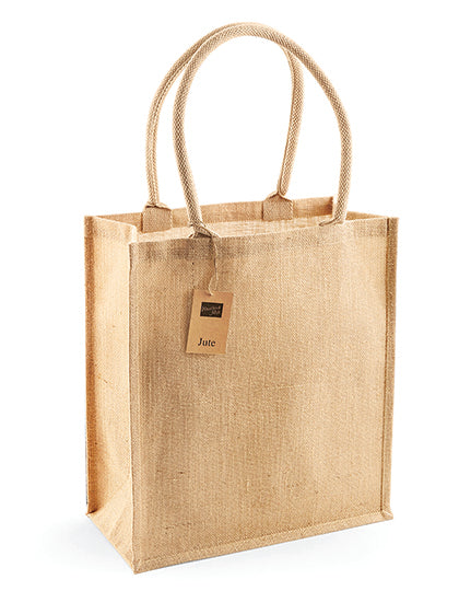 Jute Boutique Shopper in Natural, Größe 36 x 41 x 17 cm