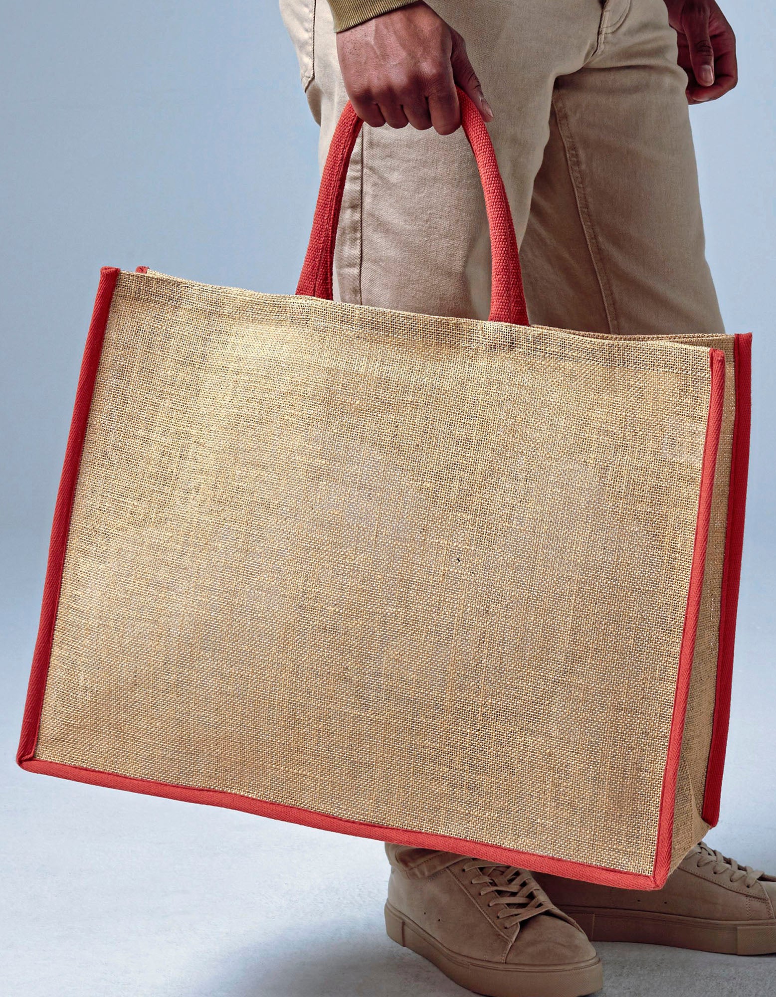 Natural Starched Jute Market Shopper
