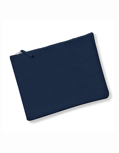 Canvas Accessory Pouch in Navy, Größe L (28 x 20 cm)