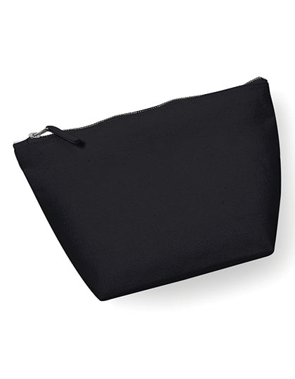 Canvas Accessory Bag in Black, Größe L (23 x 22,5 x 11 cm)