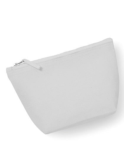 Canvas Accessory Bag in Light Grey, Größe L (23 x 22,5 x 11 cm)