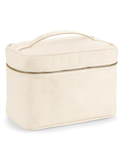 Canvas Vanity Case in Natural, Größe 23 x 16 x 14 cm