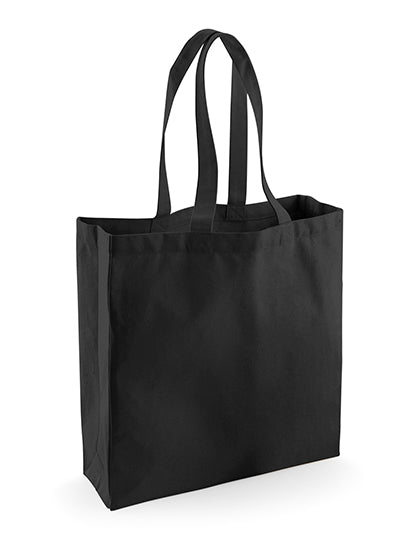 Fairtrade Cotton Classic Shopper in Black, Größe 39 x 41 x 14 cm