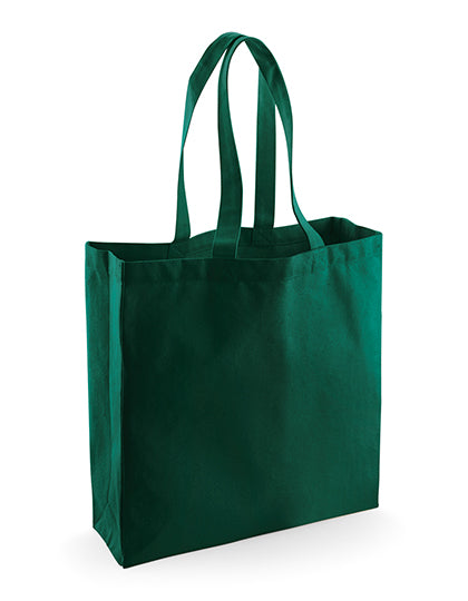 Fairtrade Cotton Classic Shopper in Bottle Green, Größe 39 x 41 x 14 cm