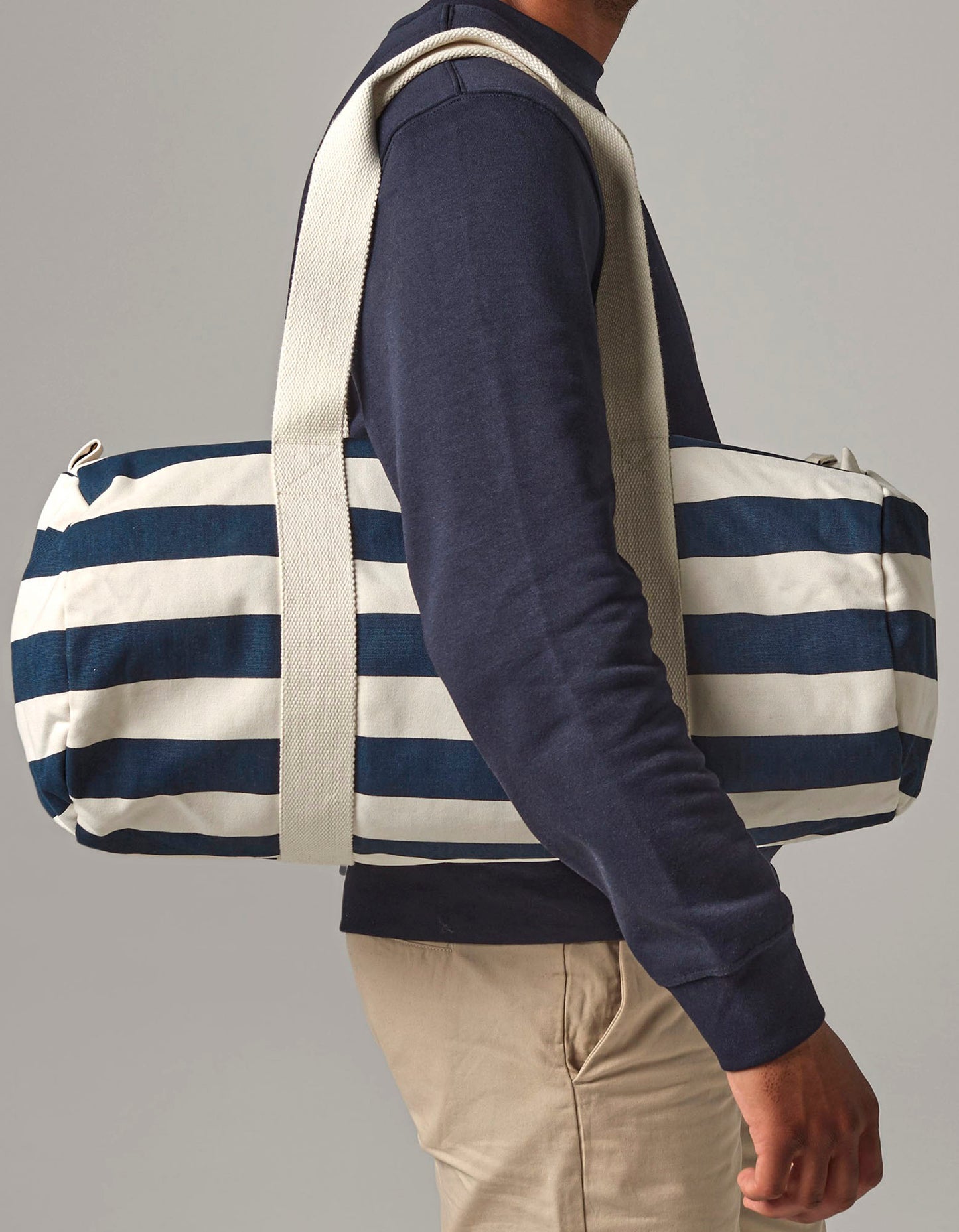 Nautical Barrel Bag