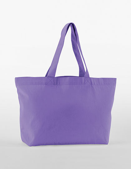 EarthAware® Organic Twill Shopper in Violet, Größe 44 x 37 x 16 cm