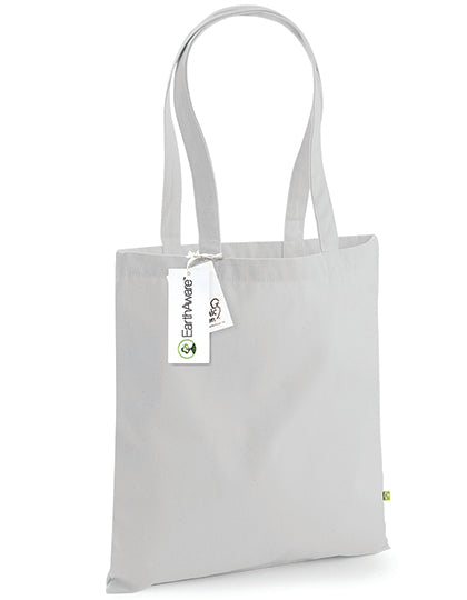 EarthAware® Organic Bag For Life in Light Grey, Größe 38 x 42 cm