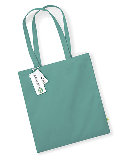 EarthAware® Organic Bag For Life in Sage Green, Größe 38 x 42 cm