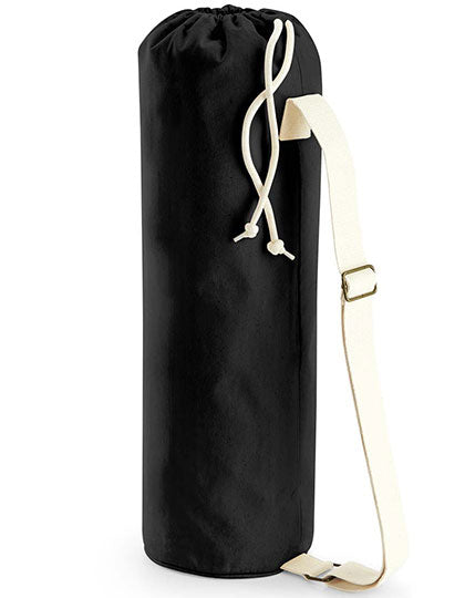 EarthAware® Organic Yoga Mat Bag in Black, Größe 19 x 69 x 19 cm