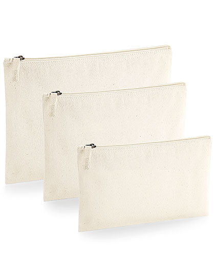 EarthAware® Organic Accessory Pouch in Natural, Größe L (28 x 20 cm)